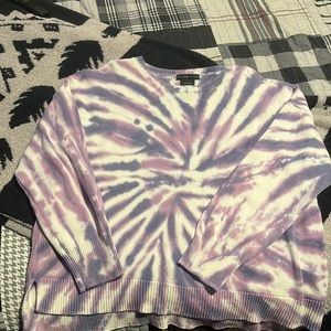 Tie dyed sweater